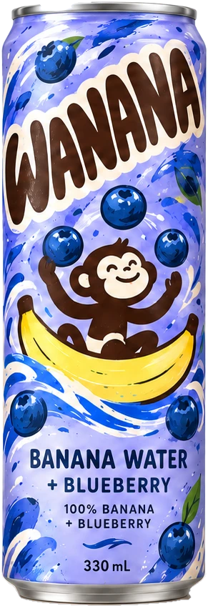Wanana + Blueberry can